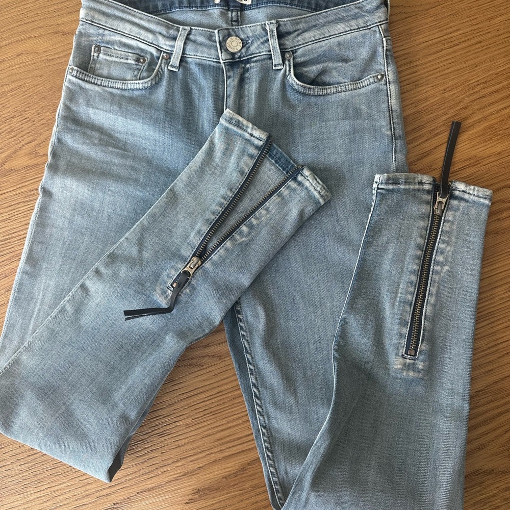 Acne Light Blue Denim Jeans